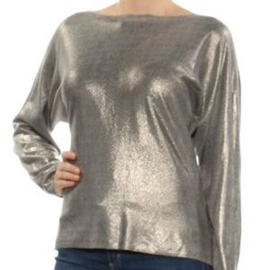 RALPH LAUREN Metallic sweater